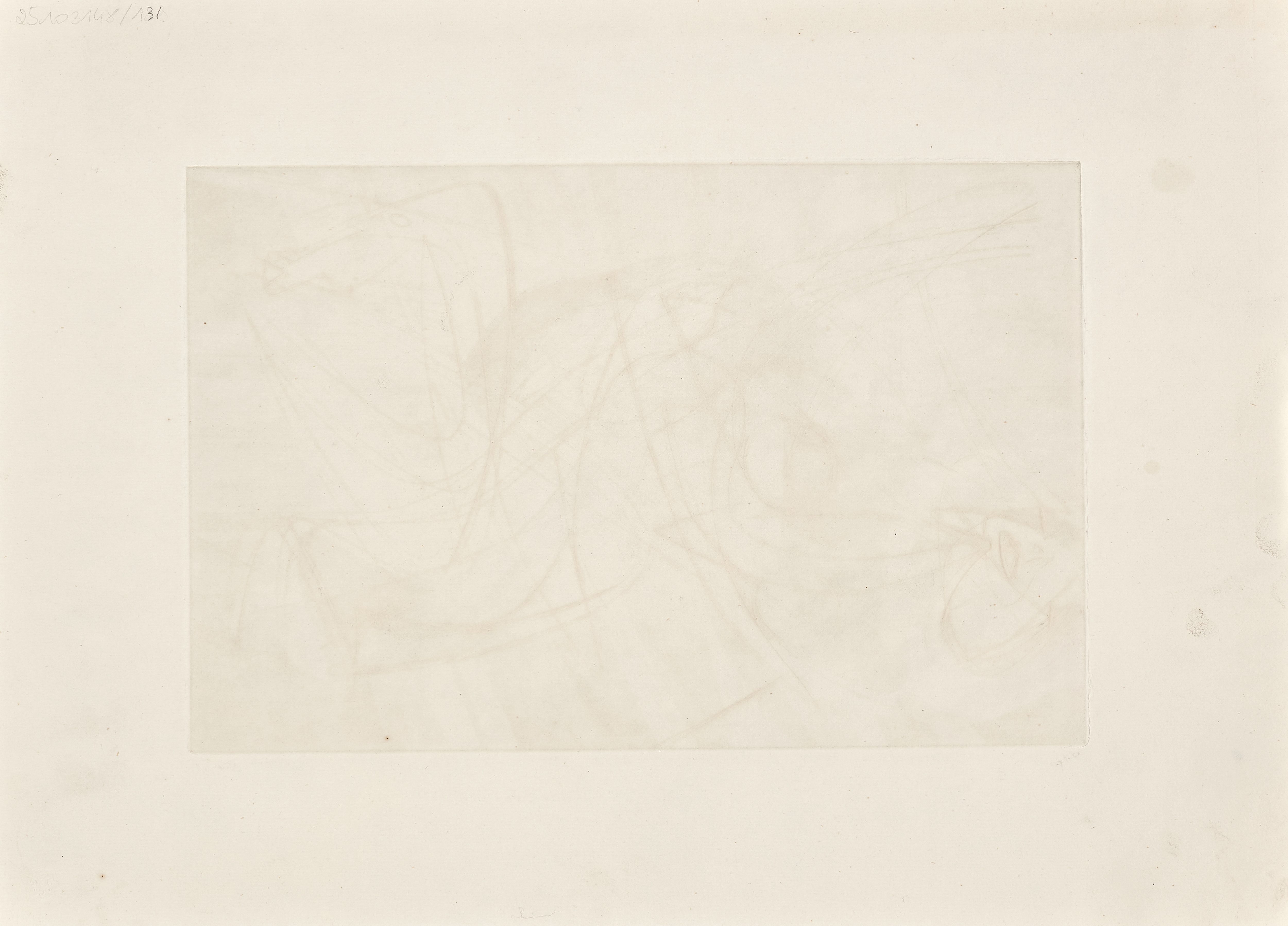 Artwork by Stanley William Hayter, Pegase, Made of Color Etching