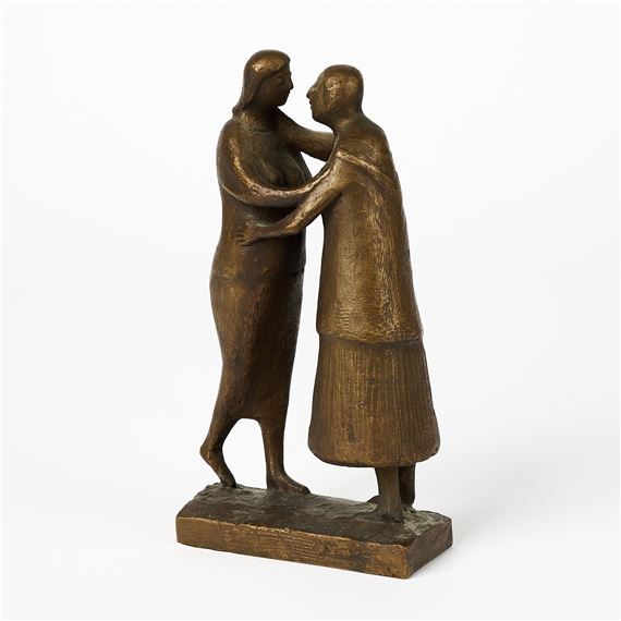 Begegnung, Alte und Schwangere - Gerhard Marcks