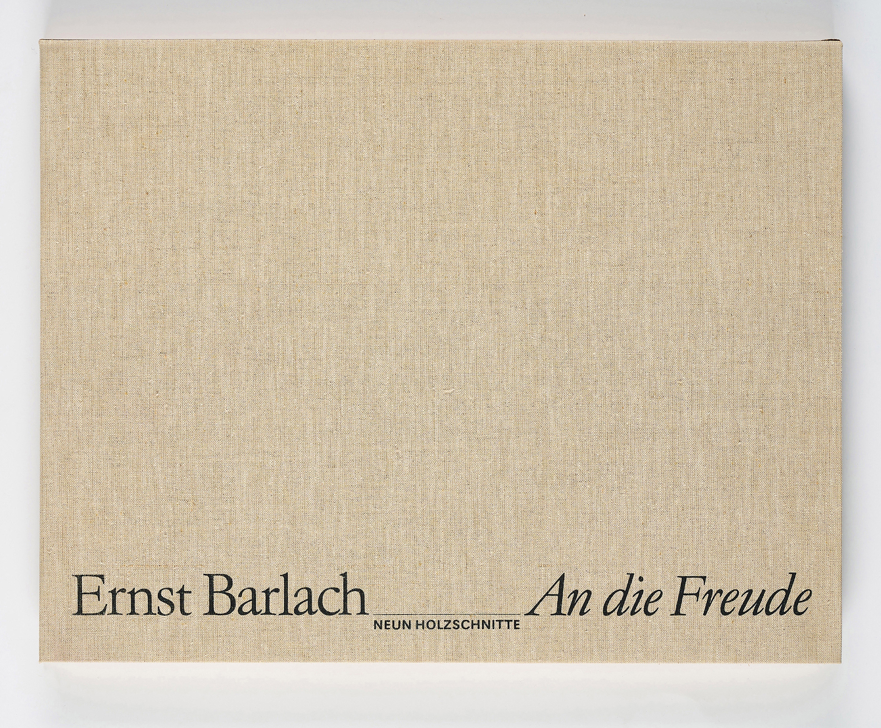 Artwork by Ernst Barlach, Mixed Lot of 5 Prints (From: An die Freude, Made of Woodcut On Japan