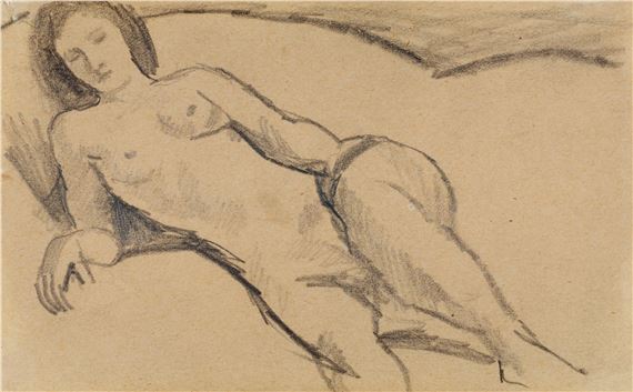 Weiblicher Akt II - August Macke