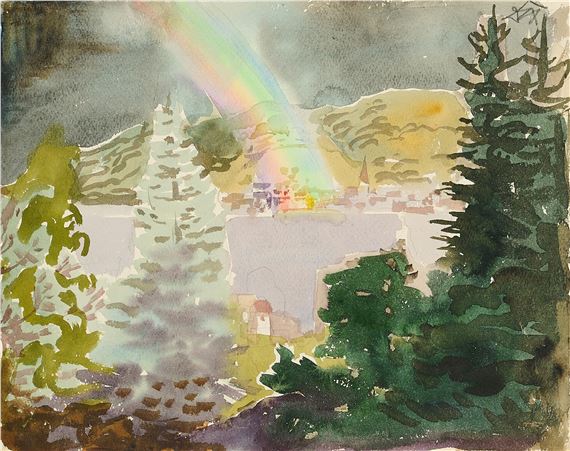 Regenbogen Ã¼ber Steckborn