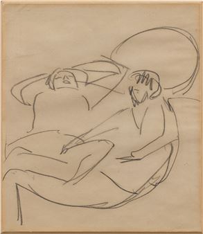 Liebespaar - Ernst Ludwig Kirchner