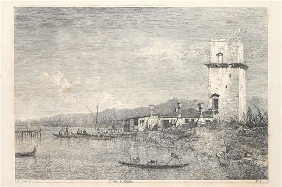 La torre di Malghera - Canaletto