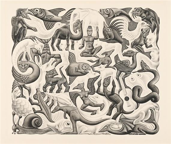 Mosaic II - Maurits Cornelis Escher