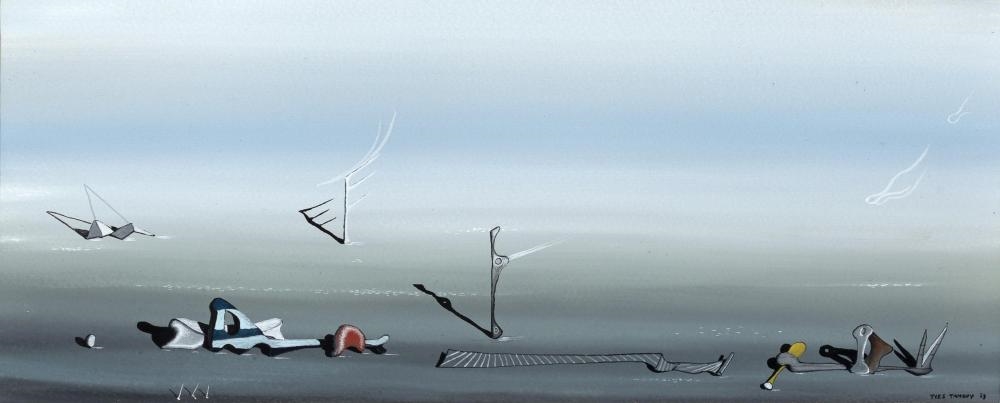 Artwork by Yves Tanguy, Untitled, Made of Gouache On Paper