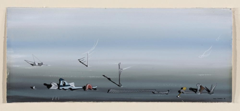 Artwork by Yves Tanguy, Untitled, Made of Gouache On Paper