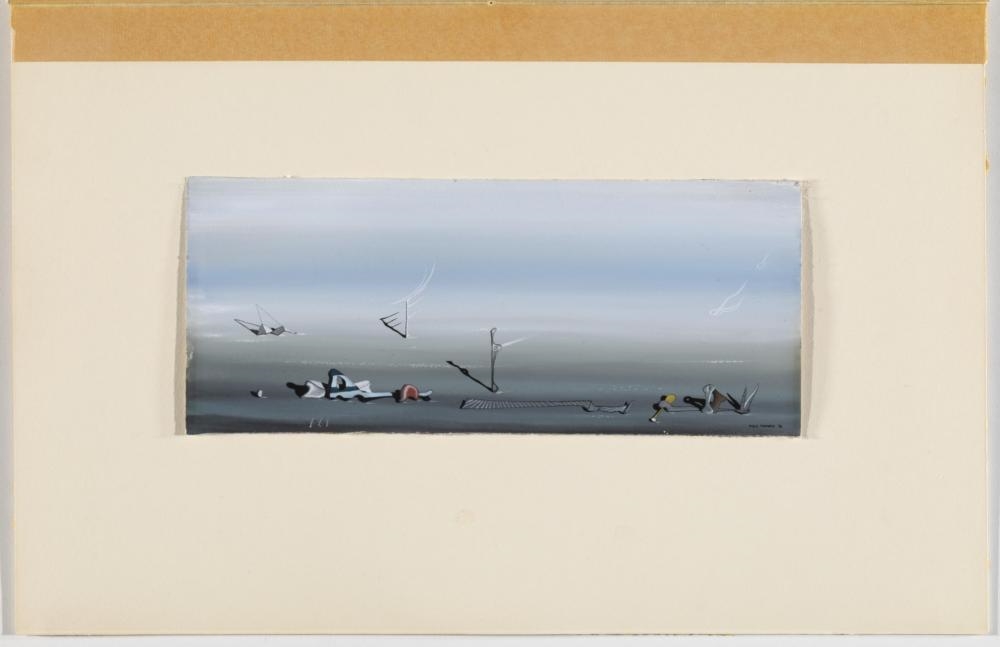 Artwork by Yves Tanguy, Untitled, Made of Gouache On Paper