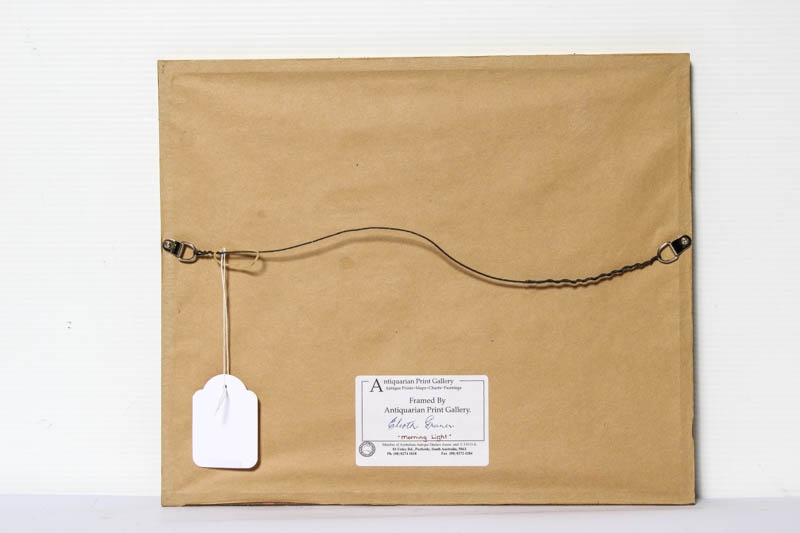 Artwork by Elioth Gruner, Morning Light, Made of Vintage Decorative Print