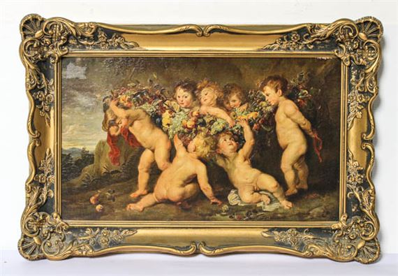 The Fruit Garland - Peter Paul Rubens