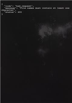 Catarina Dias: Ghost Currency - Galerie Jahn and Jahn, Munich