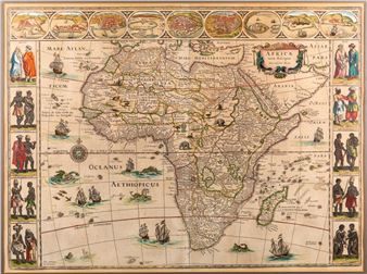 Africae nova descriptio - Willem Blaeu