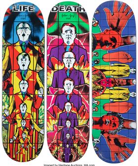 Life; Death; Death After Life (triptych) - Supreme