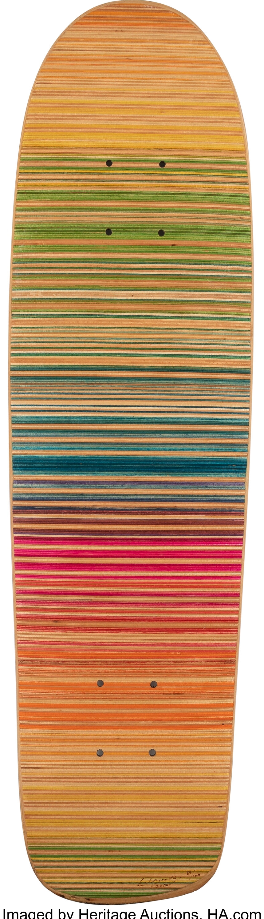 Haroshi | 100 % Skateboarder Gradation (2012) | MutualArt