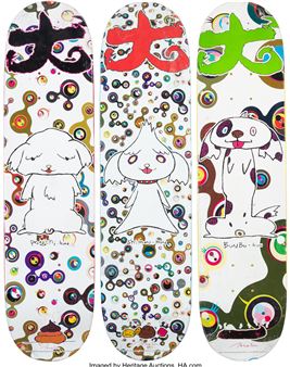 BunBu-Kun; Ponchi-Kun; Shimon-Kun (triptych) - Supreme