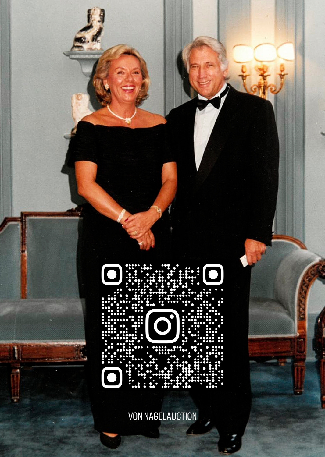 Artwork by Günther Uecker, Feld, Made of Nails And White Paint On Canvas, On Wood