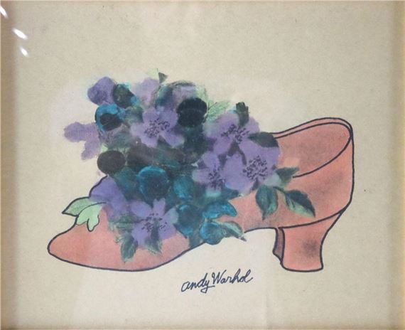 "Judy Garland Shoe - A la Recherche du "Shoe" Perdu" - Andy Warhol