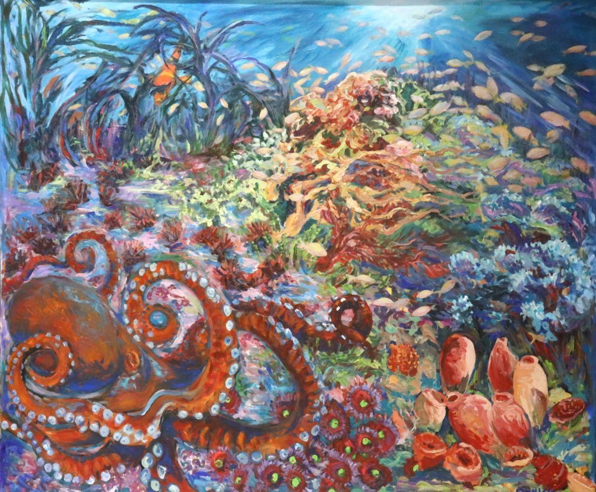 Robin Raznick | Deep Ocean Scene | MutualArt