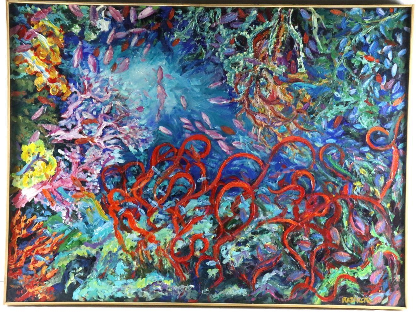 Robin Raznick | Impressionist Composition | MutualArt