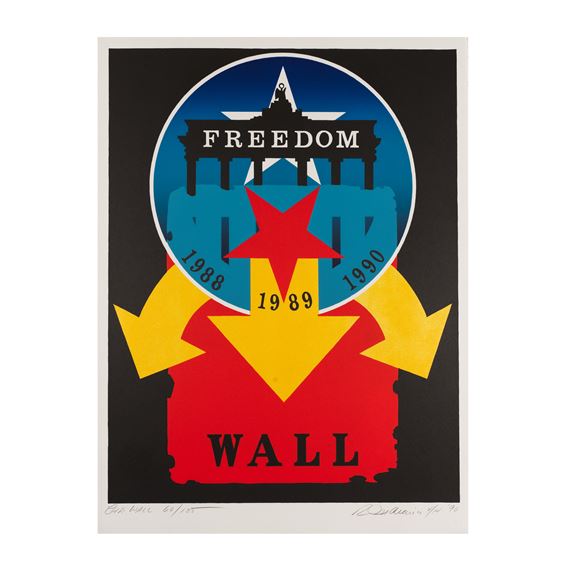 The wall, 1990 - Robert Indiana