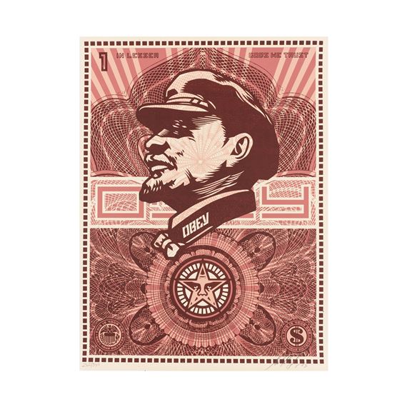 Lenin money serie, 2003 - Shepard Fairey