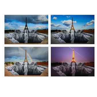 Trompe l'oeil, Les Falaises du Trocadéro, 2021