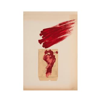 Sans titre, 1973 - Antoni Tàpies