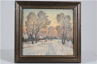 Vinterafton - Viktor Ivanovitj Zjeltnikov