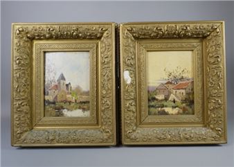 Des villages normands - Eugène Galien-Laloue