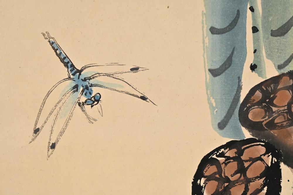 Artwork by Qi Baishi, Untitled, Made of Watercolour Painting