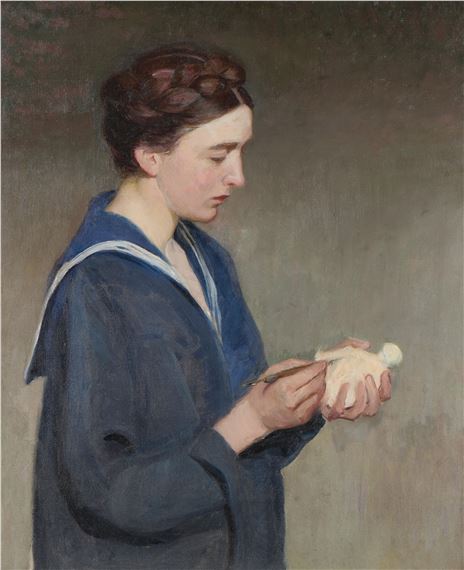 The Sculptor - Lilla Cabot Perry