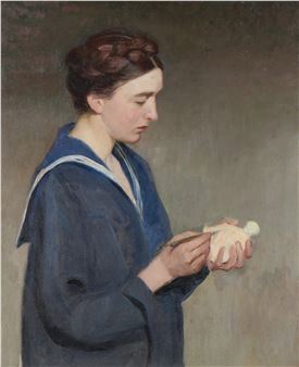 The Sculptor - Lilla Cabot Perry