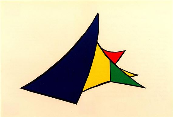 Untitled I (Navy - Alexander Calder