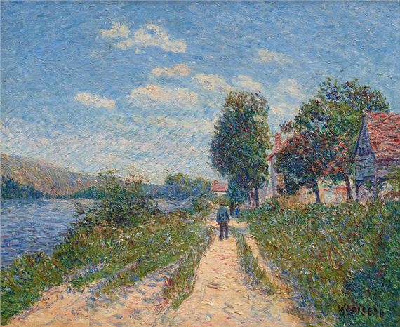 Gustave Loiseau | Bord de rivière (1902) | MutualArt