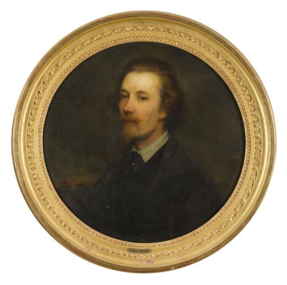 Portrait of a man by Gustave Ricard