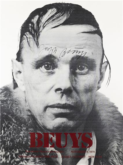 Großformatiges Plakat zur Ausstellung "Aus Berlin: Neues vom Kojoten"