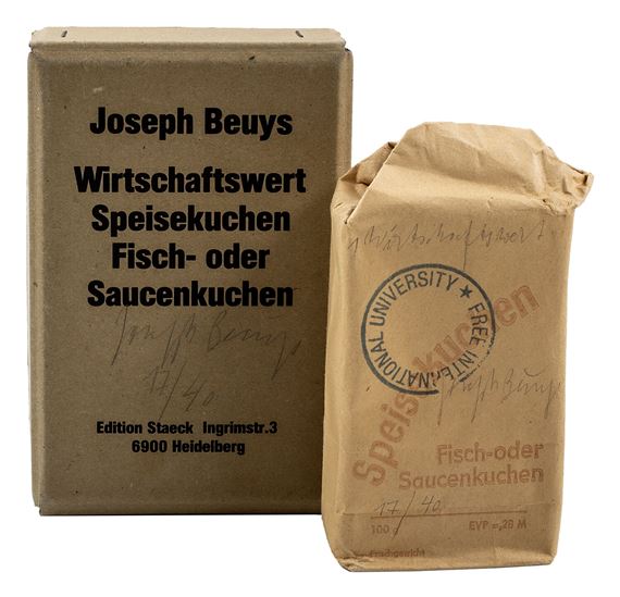 Wirtschaftswert Speisekuchen Fisch oder Saucenkuchen