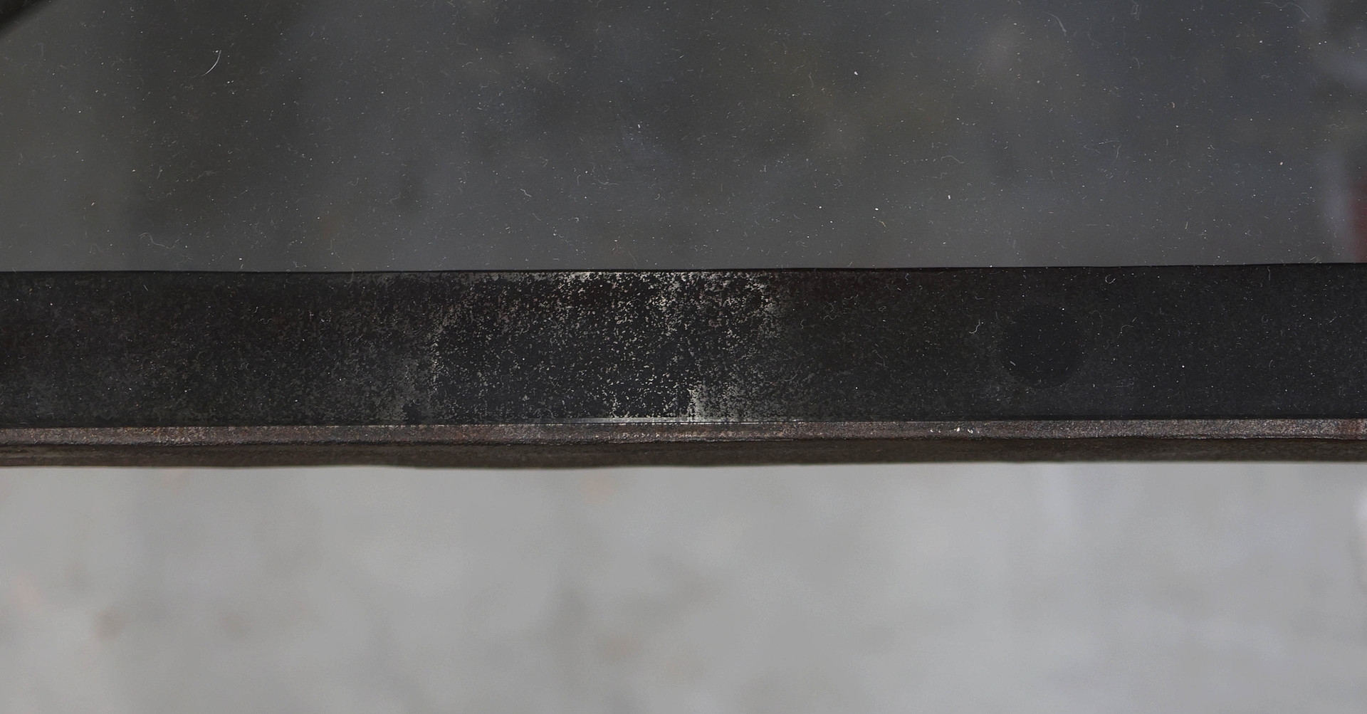 Artwork by Christopher Chodoff, TABLE, Made of Cast Metal And Glass