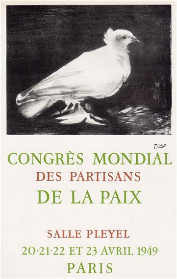 World Congress of the Peace Partisans (Congres Mondial des Parisans de la Paix - Pablo Picasso
