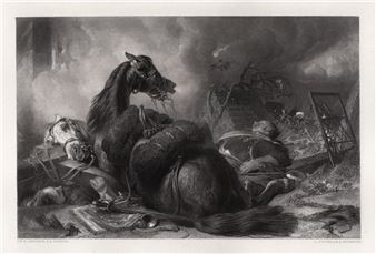 Fallen Soldiers & Horses - Edwin Landseer