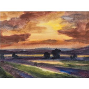 Große Landschaft - Herbert Beck