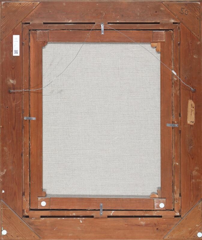 Artwork by Julie Hamann, Flowering Iris, Made of Oil On Canvas