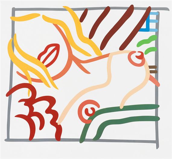 Tom Wesselmann
(American, 1931-2004)
New Bedroom Blonde Doodle, 1991 - Tom Wesselmann