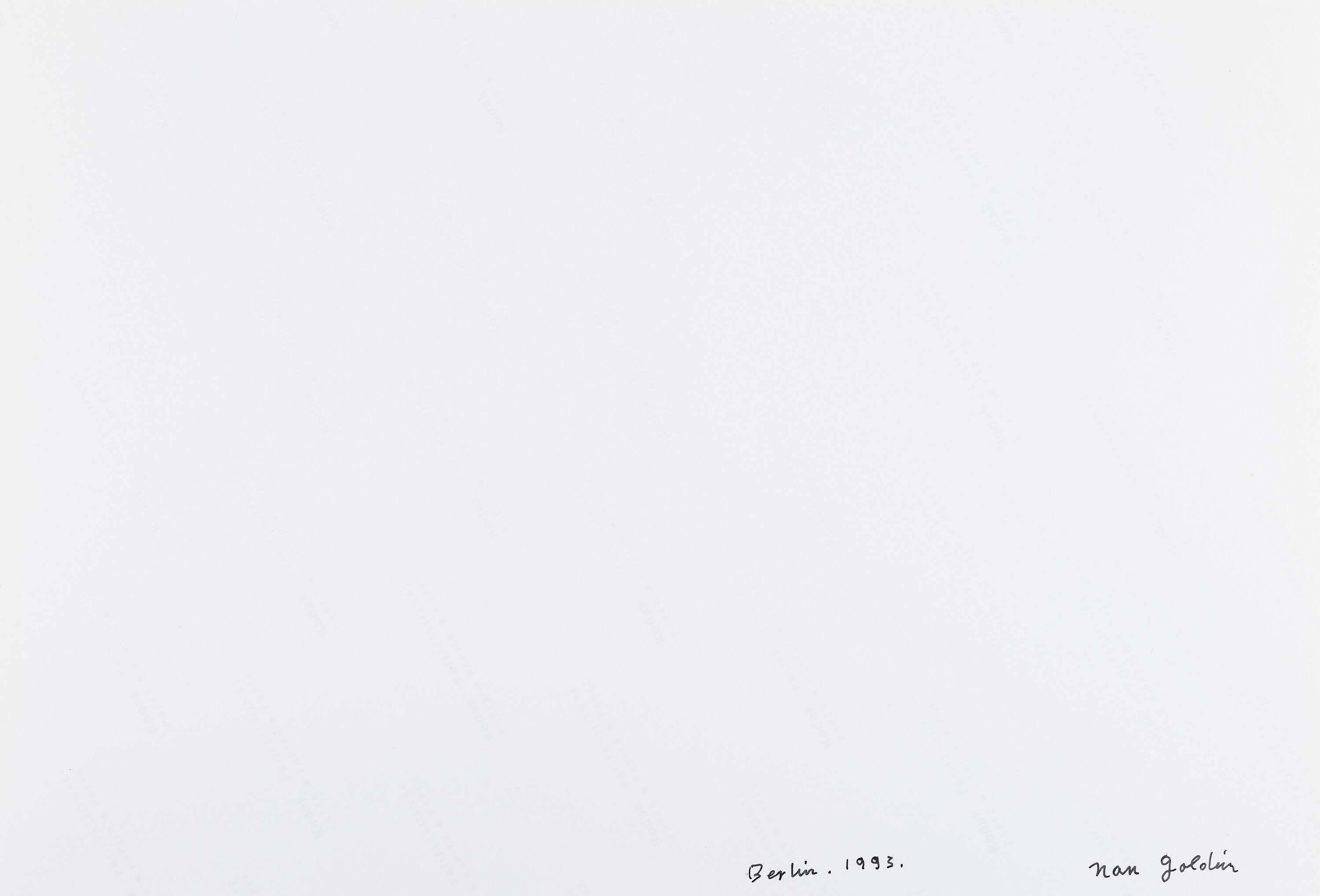 Artwork by Nan Goldin, Freedom of Choice - Women in Music, New York 1991, Made of Chromogenic Print