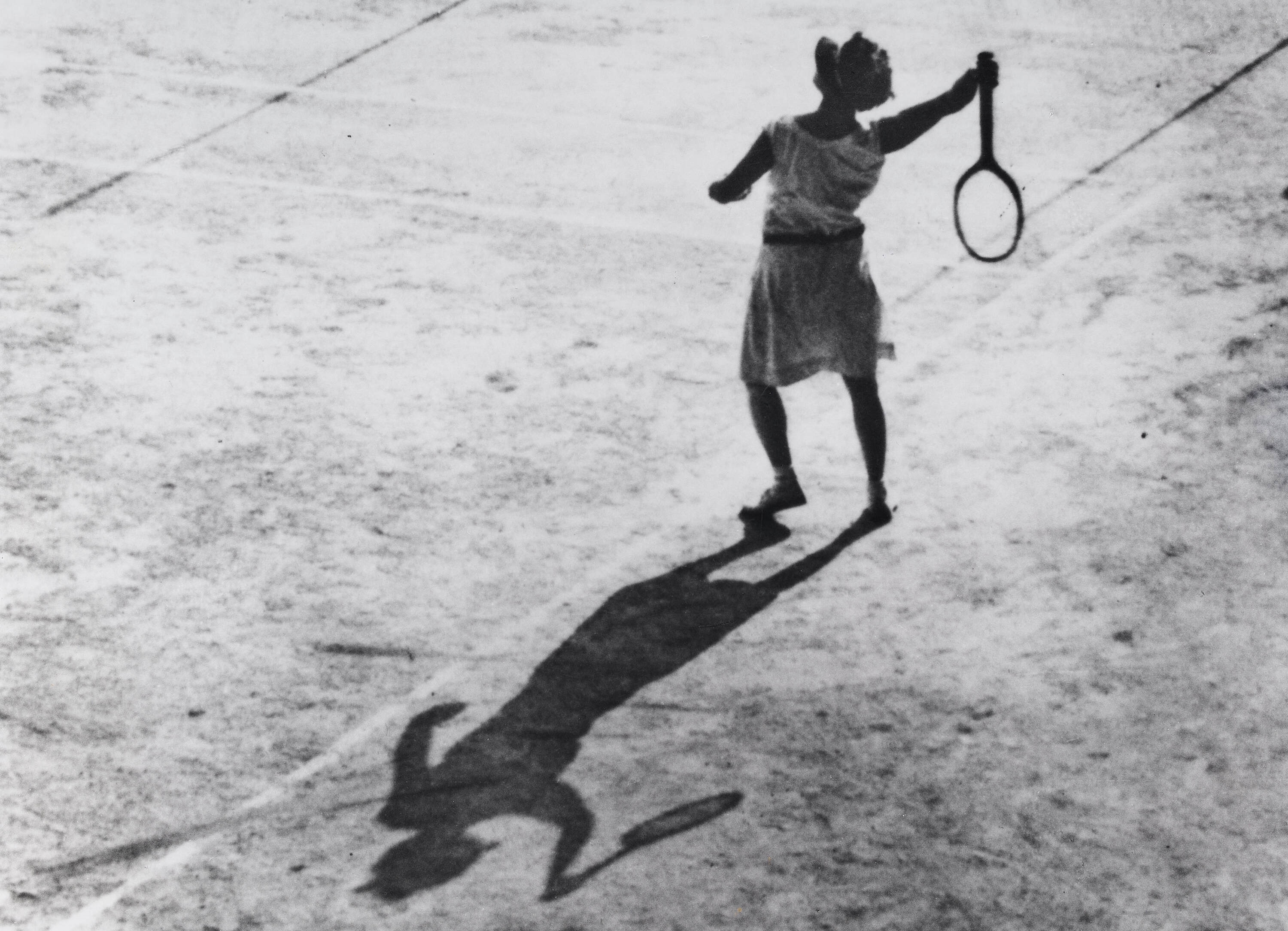 Artwork by Alfred Eisenstaedt, Woman Tennis Player, Berlin 1927, Made of Gelatin Silver Print