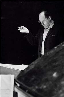 Conductor and Composer Pierre Boulez, Paris 1962 - Henri Cartier-Bresson
