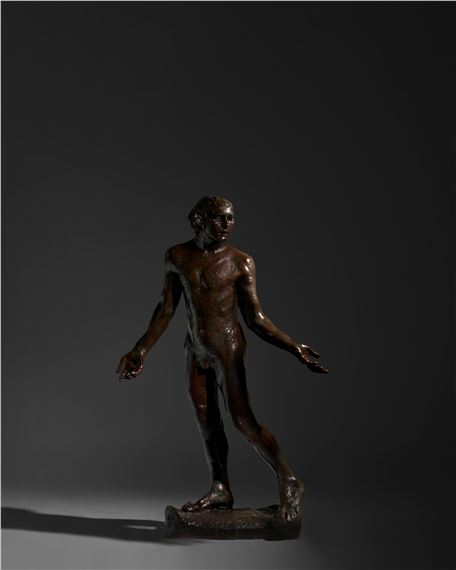 L'un des Bourgeois de Calais: Jean de Fiennes, Nu, Grand Modèle dit aussi 'Nu monumental' by Auguste Rodin, Conceived in 1886