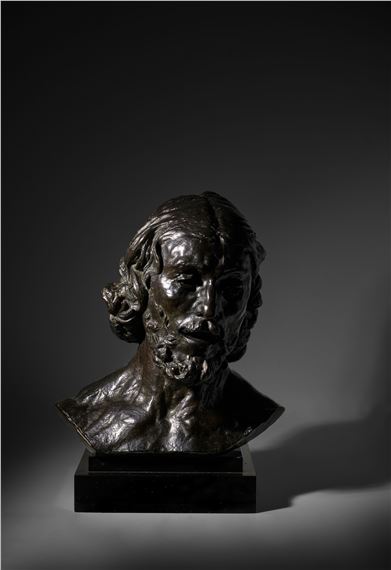 Buste colossal de Saint Jean-Baptiste by Auguste Rodin, Conceived in 1880