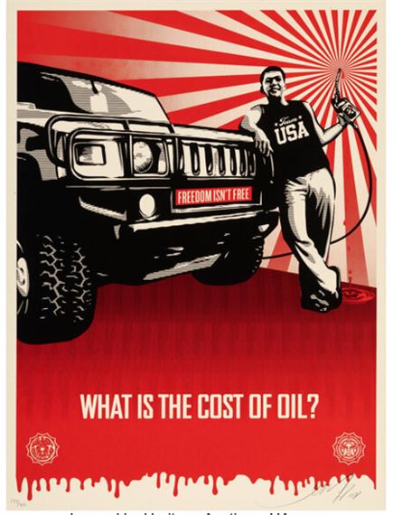 Cost of Oil - Shepard Fairey