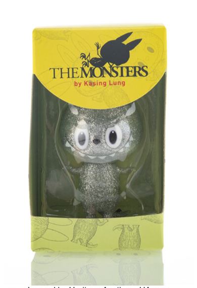 Cowawa ZWA (Black Gliter) by kasing lung Cowawa labubu purple