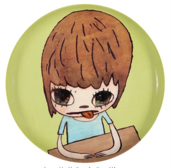 Girl in the Moon - Yoshitomo Nara